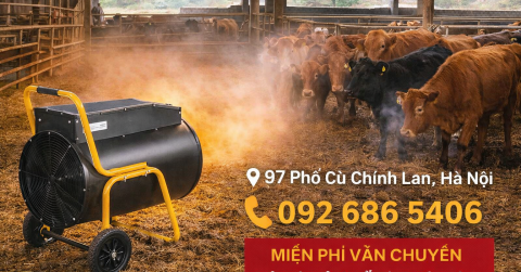 Sưởi Ấm Trang Trại Mùa Lạnh: Quạt Sấy Gió Nóng Mitsuta EH-30 – Bảo Vệ Đàn Gia Súc Khỏi Giá Rét Sưởi Ấm Trang Trại Mùa Lạnh: Quạt Sấy Gió Nóng Mitsuta EH-30 – Bảo Vệ Đàn Gia Súc Khỏi Giá Rét